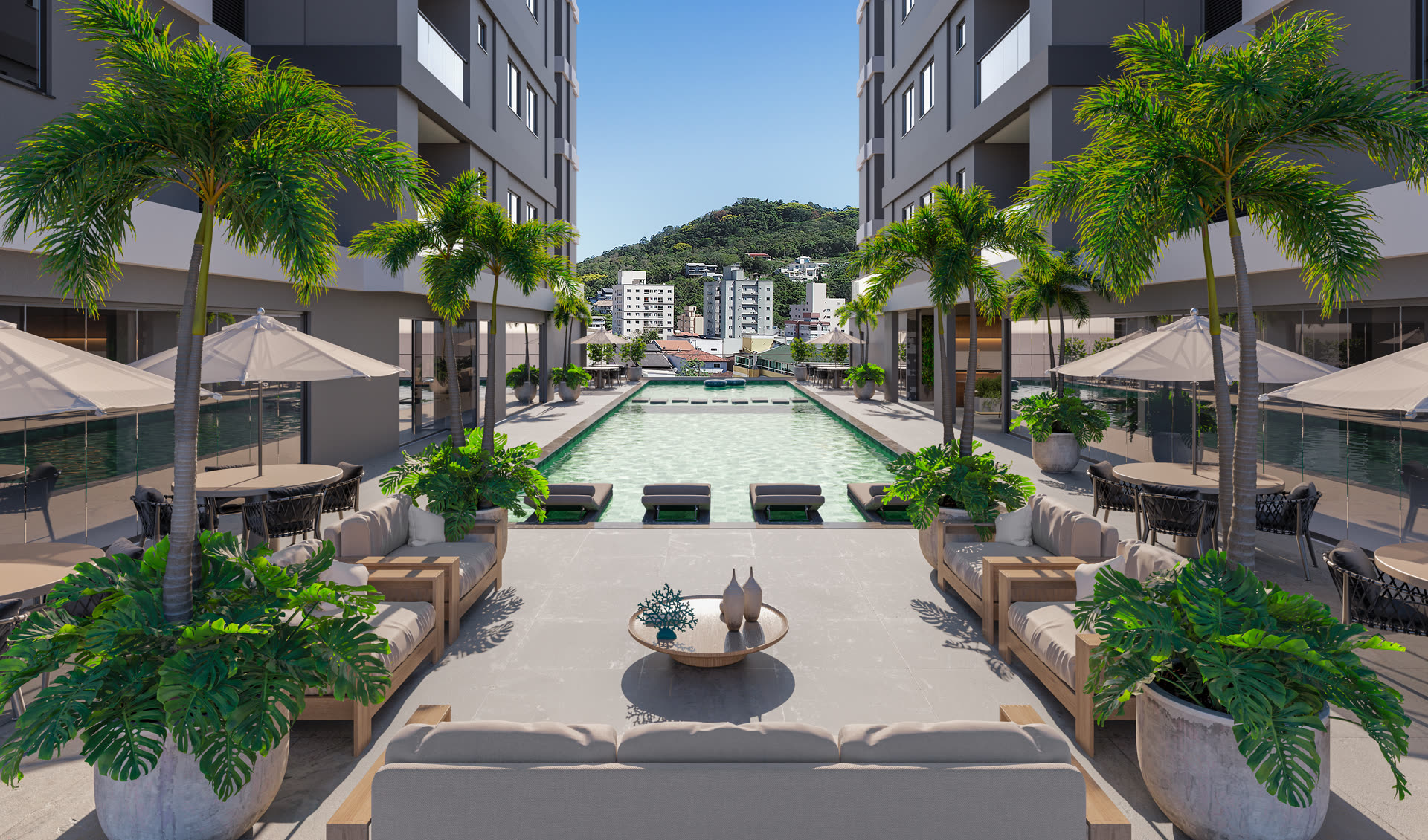 Dreams Village — Lounge da Piscina